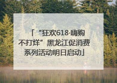 “狂欢618·嗨购不打烊”黑龙江促消费系列活动明日启动