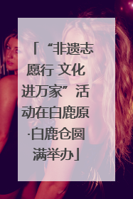 “非遗志愿行 文化进万家”活动在白鹿原·白鹿仓圆满举办