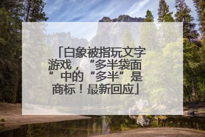 白象被指玩文字游戏，“多半袋面”中的“多半”是商标！最新回应