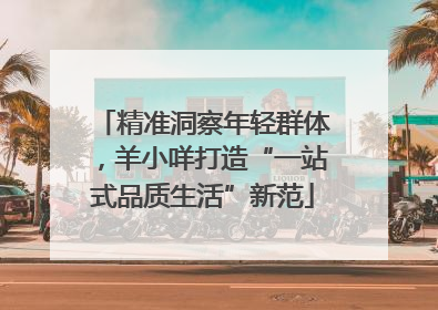 精准洞察年轻群体，羊小咩打造“一站式品质生活”新范
