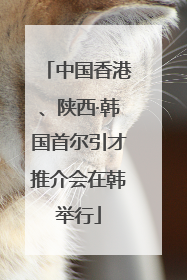 中国香港、陕西·韩国首尔引才推介会在韩举行