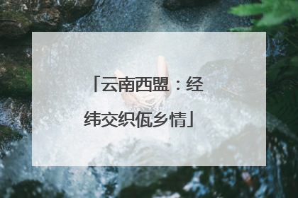 云南西盟：经纬交织佤乡情
