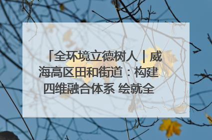 全环境立德树人｜威海高区田和街道：构建四维融合体系 绘就全环境立德树人新画卷