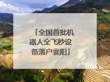 全国首批机器人全飞秒设备落户襄阳