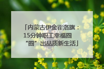 内蒙古伊金霍洛旗：15分钟职工幸福圈 “圈”出品质新生活