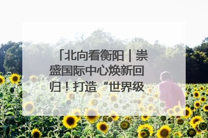 北向看衡阳｜崇盛国际中心焕新回归！打造“世界级美食主题公园”