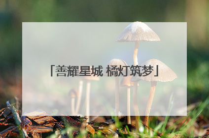 善耀星城 橘灯筑梦