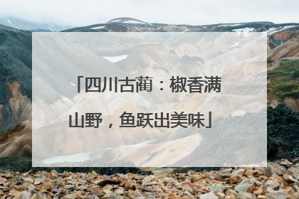 四川古蔺：椒香满山野，鱼跃出美味