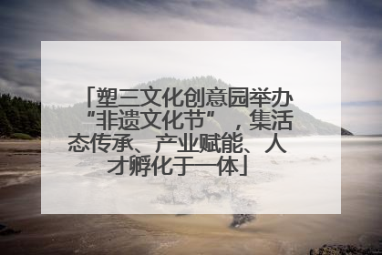 塑三文化创意园举办“非遗文化节”，集活态传承、产业赋能、人才孵化于一体