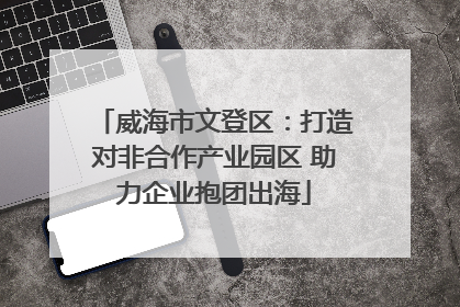 威海市文登区：打造对非合作产业园区 助力企业抱团出海