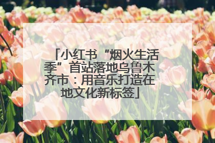 小红书“烟火生活季”首站落地乌鲁木齐市：用音乐打造在地文化新标签