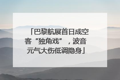巴黎航展首日成空客“独角戏”，波音元气大伤低调隐身