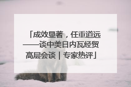 成效显著，任重道远——谈中美日内瓦经贸高层会谈｜专家热评