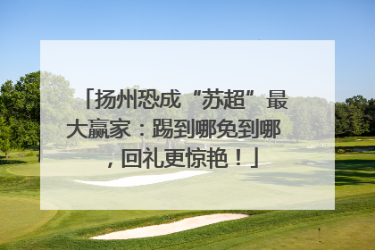 扬州恐成“苏超”最大赢家：踢到哪免到哪，回礼更惊艳！