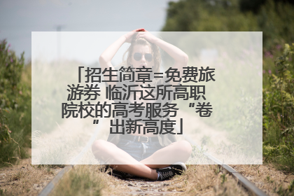 招生简章=免费旅游券 临沂这所高职院校的高考服务“卷”出新高度