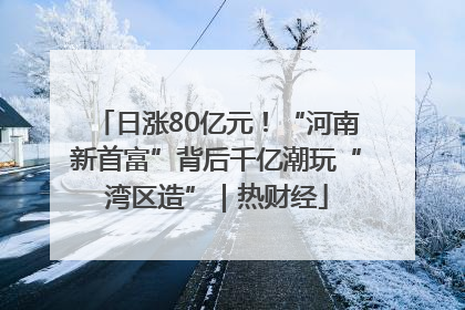 日涨80亿元！“河南新首富”背后千亿潮玩“湾区造”｜热财经
