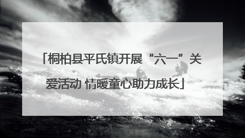 桐柏县平氏镇开展“六一”关爱活动 情暖童心助力成长