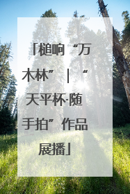 槌响“万木林”｜“天平杯·随手拍”作品展播