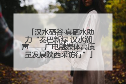 汉水硒谷·真硒水助力“秦巴新绿 汉水潮声——广电融媒体高质量发展陕西采访行”