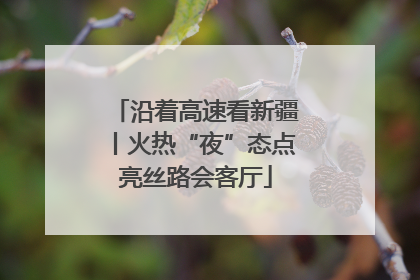 沿着高速看新疆丨火热“夜”态点亮丝路会客厅