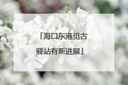 海口东港觅古驿站有新进展