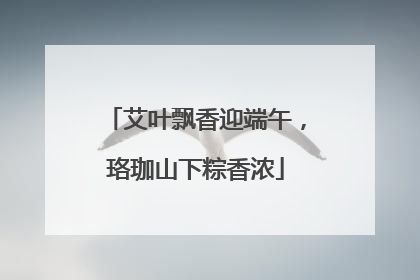 艾叶飘香迎端午，珞珈山下粽香浓