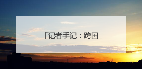 记者手记：跨国企业参与了一场别开生面的交流会