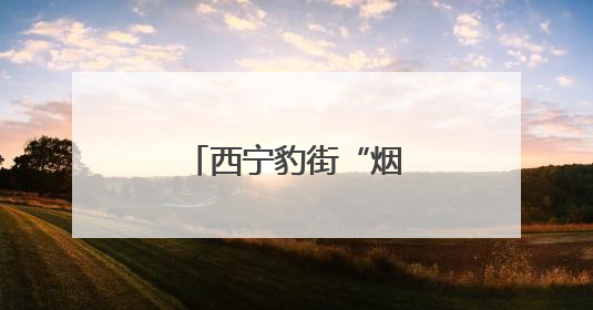 西宁豹街“烟火气” 燃动城市“夜未央”