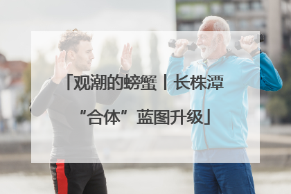 观潮的螃蟹丨长株潭“合体”蓝图升级