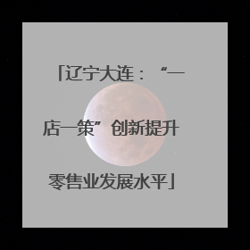 辽宁大连：“一店一策”创新提升零售业发展水平