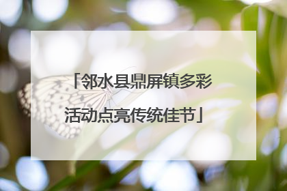 邻水县鼎屏镇多彩活动点亮传统佳节