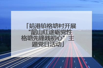 靖港镇格塘村开展“韶山红途砺党性 格塘先锋践初心”主题党日活动