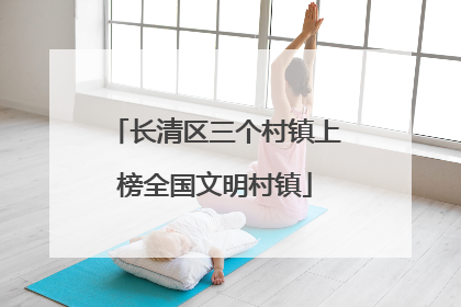 长清区三个村镇上榜全国文明村镇
