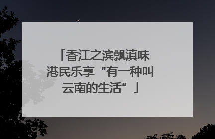 香江之滨飘滇味 港民乐享“有一种叫云南的生活”