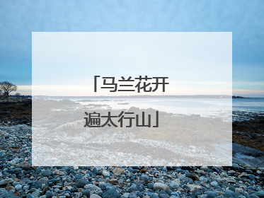 马兰花开遍太行山