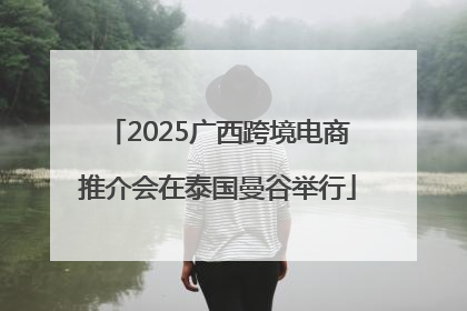 2025广西跨境电商推介会在泰国曼谷举行