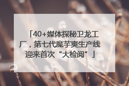 40+媒体探秘卫龙工厂，第七代魔芋爽生产线迎来首次“大检阅”