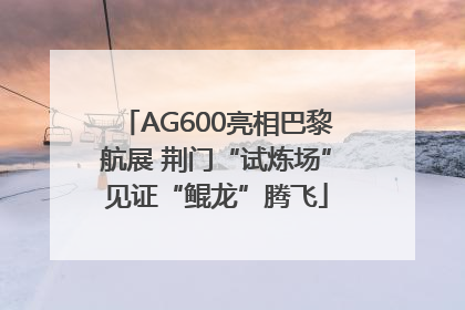 AG600亮相巴黎航展 荆门“试炼场”见证“鲲龙”腾飞